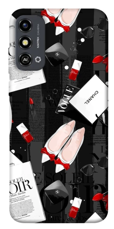 Чехол на ZTE Blade A53 Fashion collage ver.4 фото 1 из 1