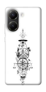Чехол на Xiaomi Poco X6 Pro Tattoo ver.7 фото 1 из 1
