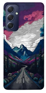 Чехол на Samsung Galaxy M54 5G Нарисованные горы фото 1 из 1