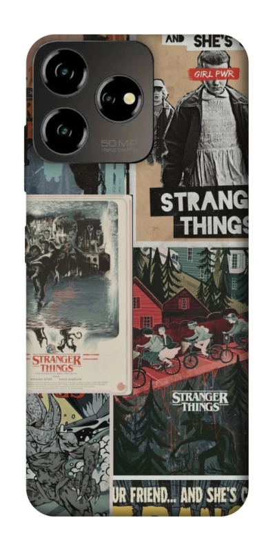 Чехол на ZTE Blade V50 Design 4G Stranger Things ver.15 фото 1 из 1