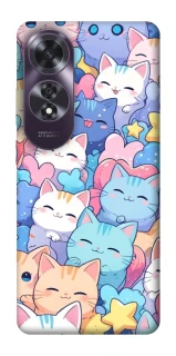 Чехол на Oppo A60 Funny Kittens ver.3 фото 1 из 1
