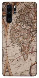Чехол на Huawei P30 Pro Карта путешествий фото 1 из 1