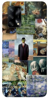 Чехол на Oppo A74 4G Art collage ver.4 фото 1 из 1