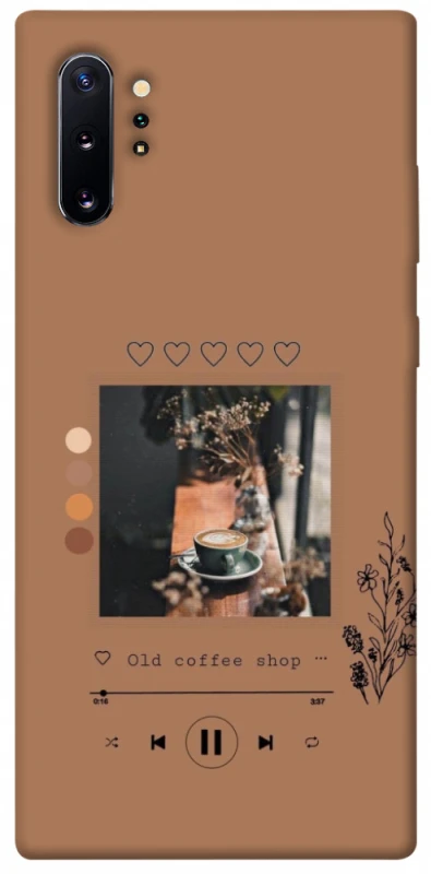Чохол на Samsung Galaxy Note 10 Plus Coffee player фото 1 з 1
