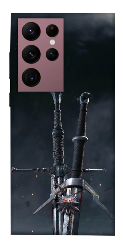Чехол на Samsung Galaxy S22 Ultra Мечи Ведьмака фото 1 из 1