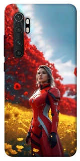 Чохол на Xiaomi Mi Note 10 Lite Cyber space girl ver.5 фото 1 з 1