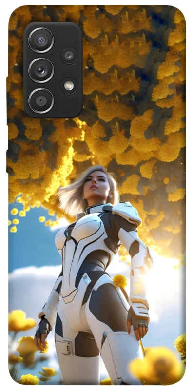 Чохол на Samsung Galaxy A52 4G / A52 5G Cyber space girl ver.3 фото 1 з 1