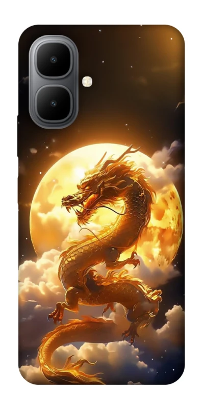 Чохол на Infinix Smart 10 Golden Dragon фото 1 з 1
