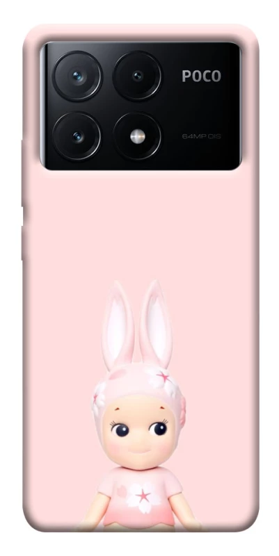 Чохол на Xiaomi Poco X6 Sakura Bunny Solo фото 1 з 1