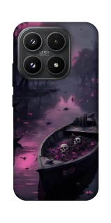 Чохол на Xiaomi 17 Boat and flamingo фото 1 з 1