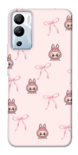 Чохол на Infinix Hot 12i Pink bows and Labubus фото 1 з 1