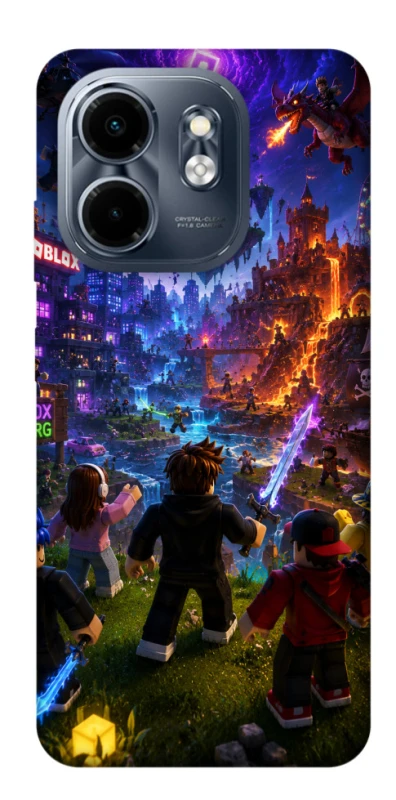 Чехол на Infinix Smart 9 4G / Hot 50i Roblox aesthetics ver.12 фото 1 из 1