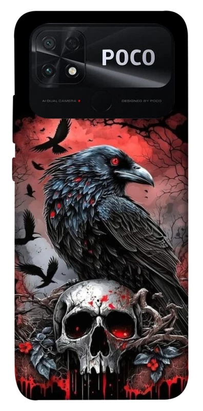 Чехол на Xiaomi Poco C40 Death eagle фото 1 из 1