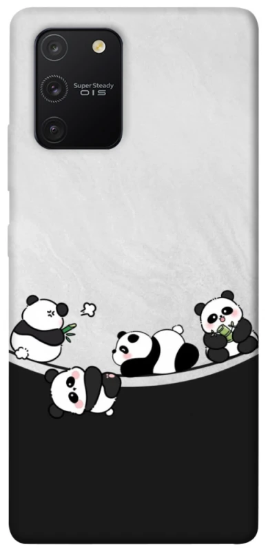 Чехол на Samsung Galaxy S10 Lite Four pandas фото 1 из 1