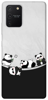 Чехол на Samsung Galaxy S10 Lite Four pandas фото 1 из 1