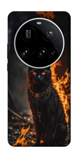 Чехол на Xiaomi 15 Ultra Огненный кот фото 1 из 1