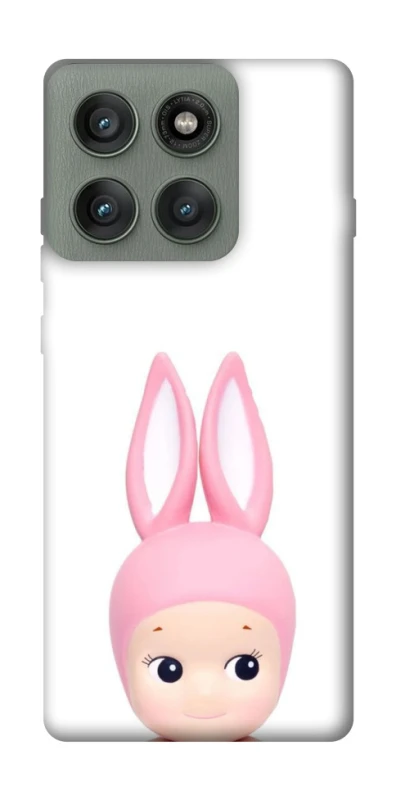 Чехол на Motorola Edge 60 Pro Minimal Bunny Peek фото 1 из 1