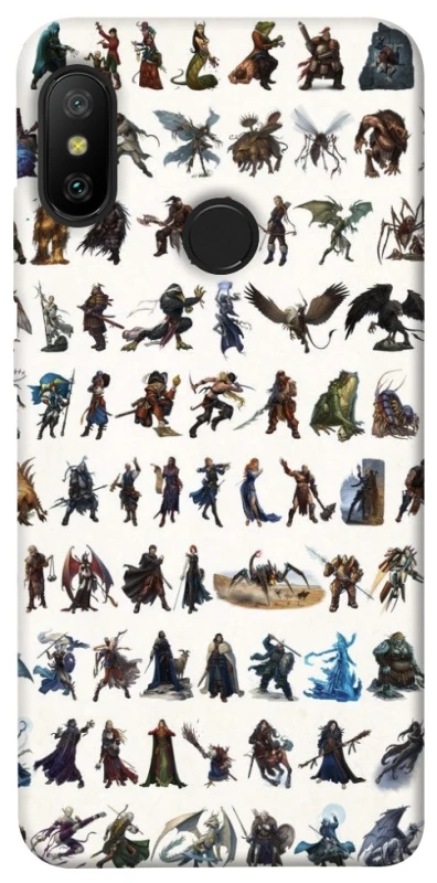 Чохол на Xiaomi Mi A2 Lite / Xiaomi Redmi 6 Pro Character Selection фото 1 з 1