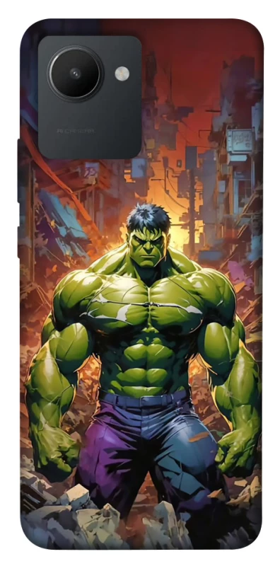Чехол на Realme C30 Hulk фото 1 из 1