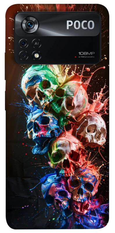 Чохол на Xiaomi Poco X4 Pro 5G Skulls фото 1 з 1