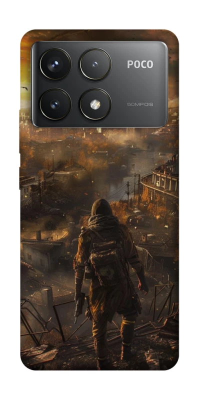Чехол на Xiaomi Poco F6 Pro Сталкер v10 фото 1 из 1