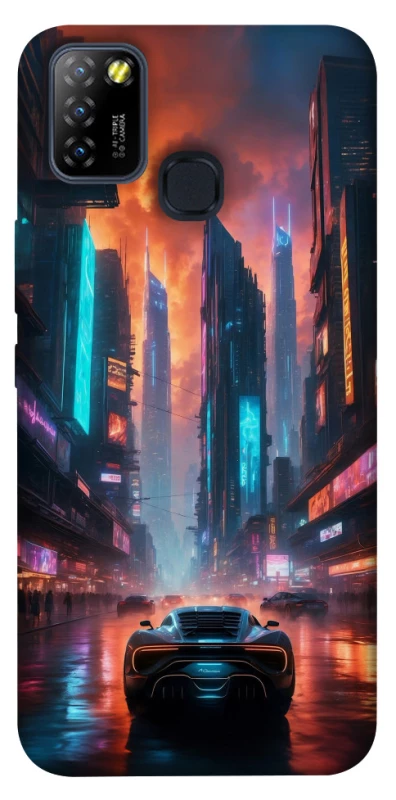 Чохол на Infinix Hot 10 Lite Cyber city фото 1 з 1