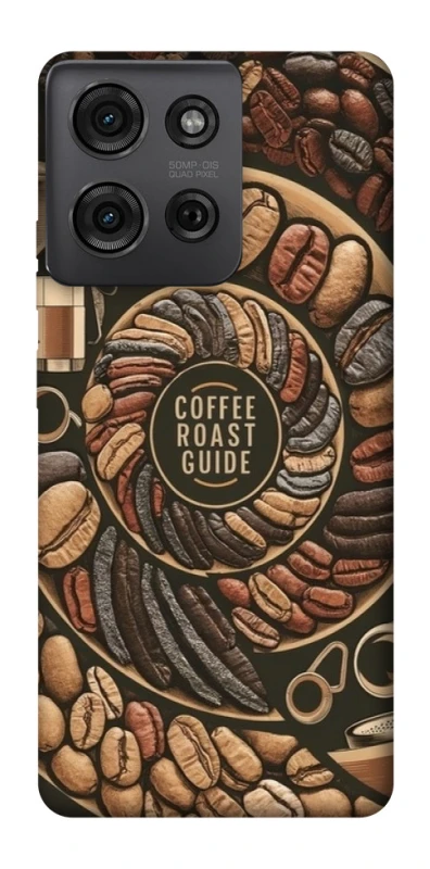 Чохол на Motorola Moto G75 Coffee roast guide фото 1 з 1