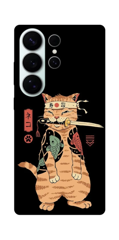 Чохол на Samsung Galaxy S26 Pro Кіт-самурай фото 1 з 1