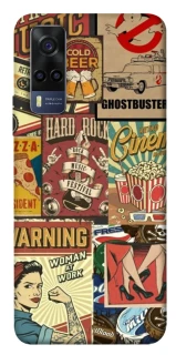 Чохол на Vivo Y53s Retro collage ver.2 фото 1 з 1