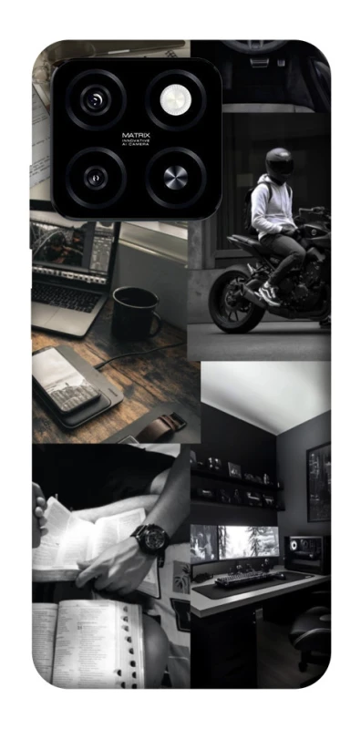 Чехол на ZTE Blade A55 4G My style collage ver.2 фото 1 из 1