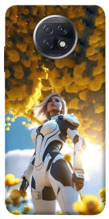 Чохол на Xiaomi Redmi Note 9 5G / Note 9T Cyber space girl ver.3 фото 1 з 1