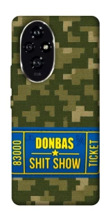 Чехол на Honor 200 Donbas ticket фото 1 из 1