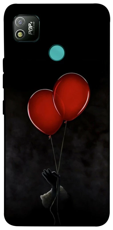 Чехол на TECNO POP 4 Reds Balloons фото 1 из 1