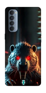 Чехол на Oppo Reno 4 Pro Cyber ​​beaver фото 1 из 1