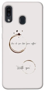 Чохол на Samsung Galaxy A20 / A30 Coffee with you фото 1 з 1