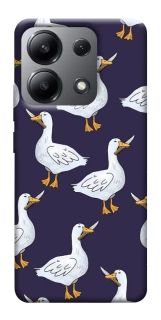 Чехол на Xiaomi Redmi Note 13 4G Гуси с претензией фото 1 из 1