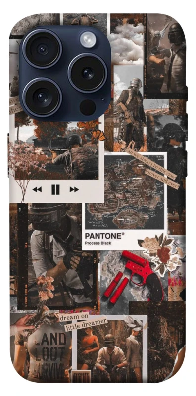 Чохол на Apple iPhone 15 Pro (6.1") PUBG Collage фото 1 з 1