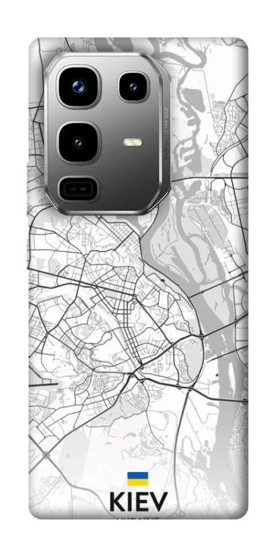 Чехол на Infinix Note 50 Pro Kiev white map фото 1 из 1