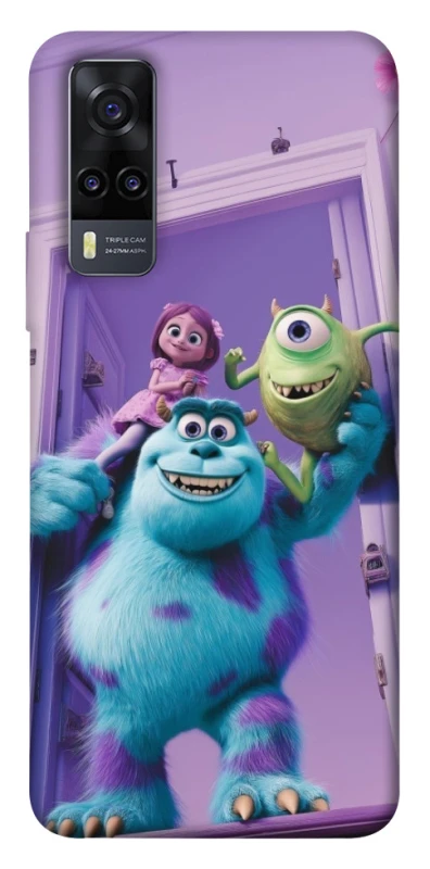 Чохол на Vivo Y31 Monsters friends фото 1 з 1