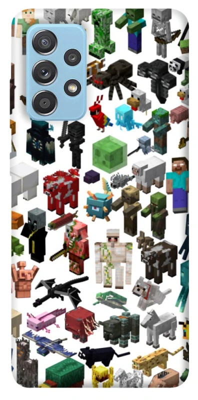 Чохол на Samsung Galaxy A52 4G / A52 5G Minecraft v4 фото 1 з 1