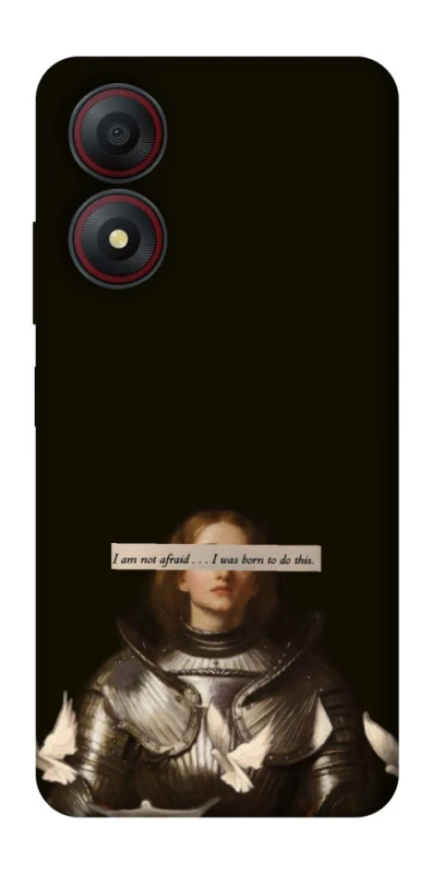 Чехол на ZTE Blade A34 4G Not afraid фото 1 из 1