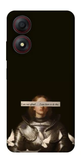 Чехол на ZTE Blade A34 4G Not afraid фото 1 из 1