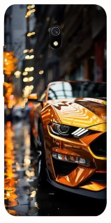 Чохол на Xiaomi Redmi 8a Golden sports car фото 1 з 1