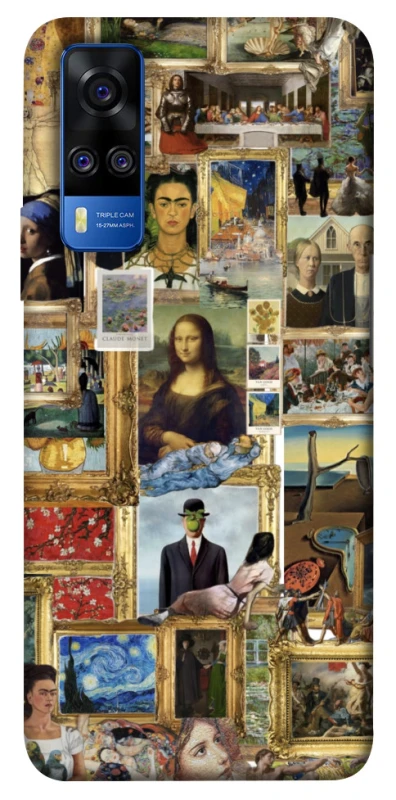 Чохол на Vivo Y51a Art collage ver.9 фото 1 з 1