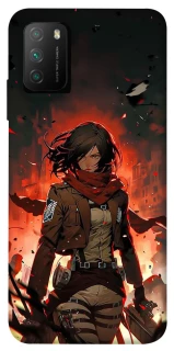 Чехол на Xiaomi Poco M3 Mikasa v2 фото 1 из 1