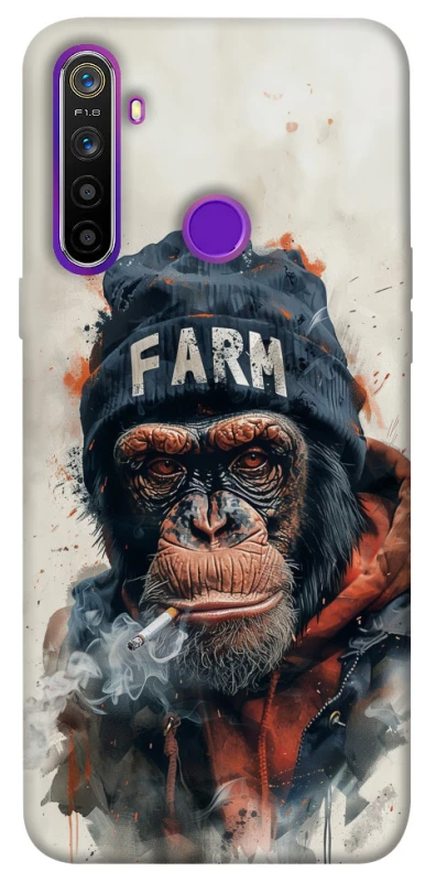 Чохол на Realme 5 Шимпанзе v3 фото 1 з 1