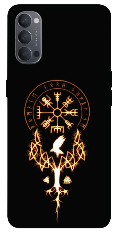 Чохол на Oppo Reno 4 Vikings World фото 1 з 1