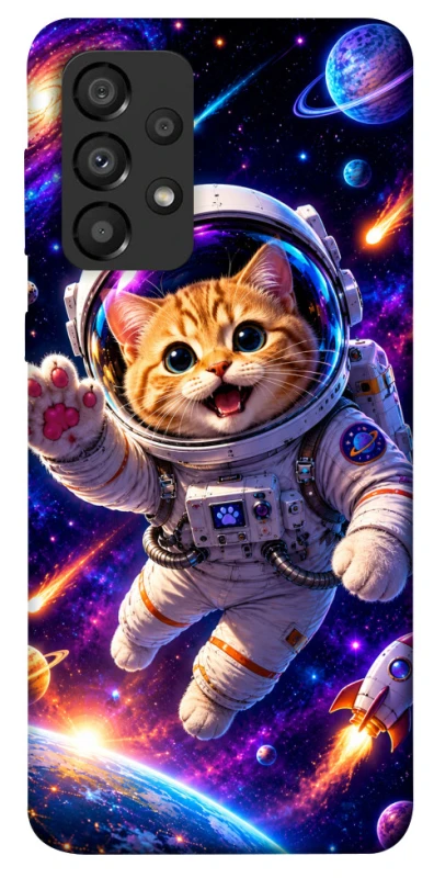 Чехол на Samsung Galaxy A33 5G Space Cat фото 1 из 1