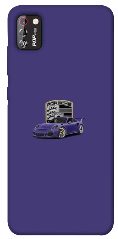 Чехол на TECNO POP 4 Pro Porsche purple фото 1 из 1