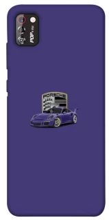 Чехол на TECNO POP 4 Pro Porsche purple фото 1 из 1